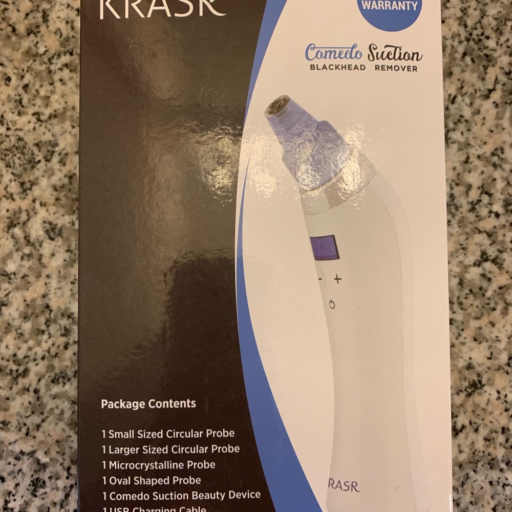 Never used, Krasr blackhead remover